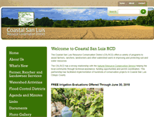 Tablet Screenshot of coastalrcd.org